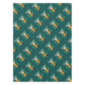 スラインテ!セントパトリックの日のビールのポイント・オン・グリーン テーブルクロス (正面)