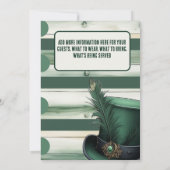 スラインテ&ハッピーセントパトリックの日パーティー 招待状 (裏面)