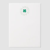 スラインテ・ベリム紙 ベラム紙招待状 (正面)