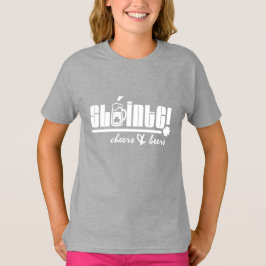 スラインテ。応援とビール聖パトリックの日 Tシャツ