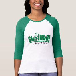 スラインテ。応援とビール聖パトリックの日 Tシャツ