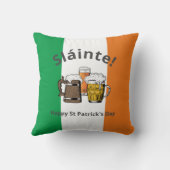 スラインテ！HAPPYST PATRICKS DAYマンガビール クッション (裏面)