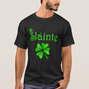 スライントアイリッシュ応援グッドヘルスSt paddys day Tシャツ