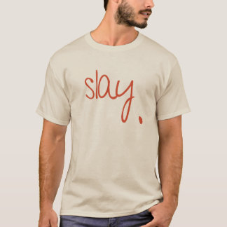 スライ – ファイアアンドファブラスタイポグラフィデザイン Tシャツ