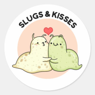 スラグとキスおもしろいスラグプン ラウンドシール