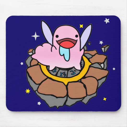 スラグサグゲーミングマウスパッド マウスパッド (正面)