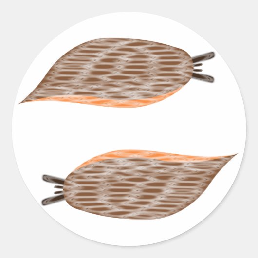 スラグステッカー ラウンドシール (正面)