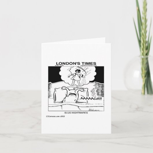 スラグ悪夢クラシックLTCartoons漫画 カード (正面)