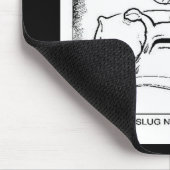 スラグ悪夢クラシックLTCartoons漫画 マウスパッド (コーナー)