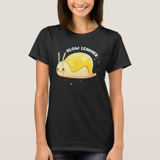 スラグ捕集用カタツムリ捕集引用文及びスラグ Tシャツ (正面)