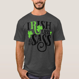 スラスで満ちたアイリッシュグラスst patricks day tシャツ