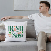 スラスセントパトリックおもしろいの日の一杯のアイルランドのグラス クッション