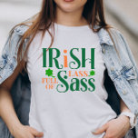 スラスセントパトリックおもしろいの日の一杯のアイルランドのグラス Tシャツ<br><div class="desc">サスセントパトリックおもしろいの日が一杯のアイルランドのグラス。お前もしはアイルランドのグラスにサスがいっぱい？このおもしろい聖パトリックの日のデザインは完璧だ！聖パトリックの日にレプレシュンの国に衣服する唯一の事。緑とオレンジ。</div>