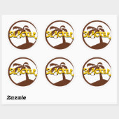 スラッカーステッカー ラウンドシール (シート)