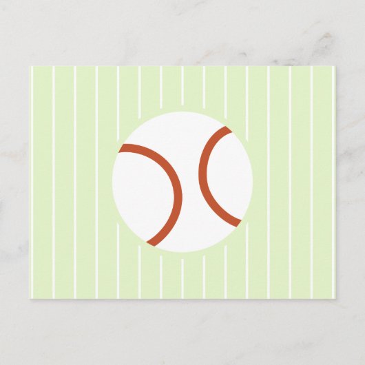 スラッガーサウルス野球ディノ男の赤ちゃん第1誕生日 インビテーションポストカード (裏面)