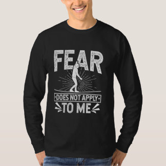 スラックラインZipline - Slackliner - Slacklining Tシャツ