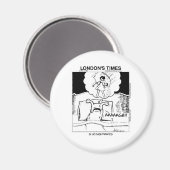 スラッグ悪夢おもしろいマンガのギフト&ティー マグネット (正面/裏面)