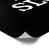 スラッグ成功の狙いおもしろいスラッグ前向きプンダークBG ポスター (角)