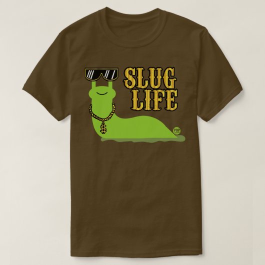 スラッグ生活 Tシャツ (デザイン正面)