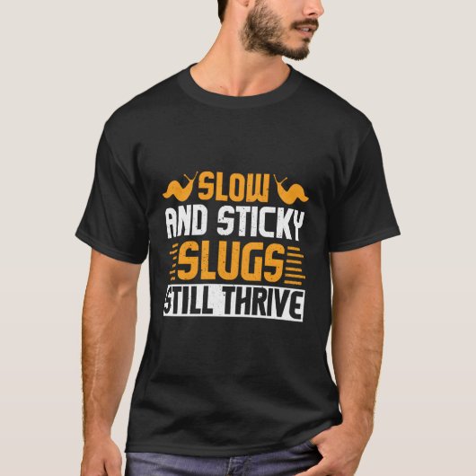 スラッグ科学用バナナスラッグ収集引用文 Tシャツ (正面)