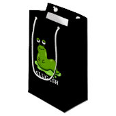 スラッグ風のおもしろい鈍いスラグプンダークBG スモールペーパーバッグ (正面アングル)