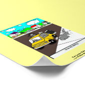 スラッグ/カタツムリ漫画の品質のポスタープリント ポスター (角)