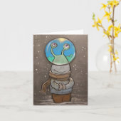 スラッゴのアンチ雪の球体 カード (黄色い花)