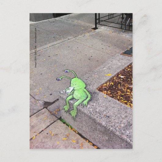 スラッゴのコーヒーブレイク ポストカード (正面)