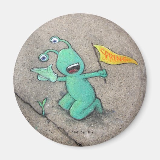 スラッゴの春訓練 マグネット (正面)