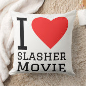 スラッシャー映画が好き クッション (ブランケット)