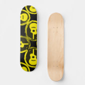 スラッシュギターロックエレメントカスタムプロボード スケートボード (正面)