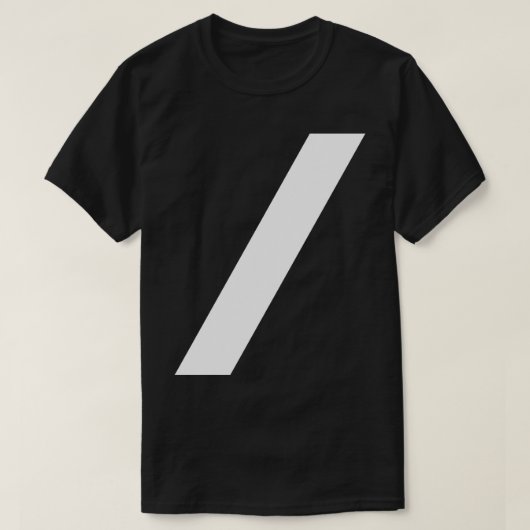 スラッシュデザイン Tシャツ (デザイン正面)
