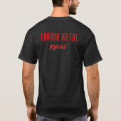 スラッシュメタル最高 Tシャツ (裏面)