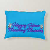 スラッシング木曜枕 アクセントクッション (裏面)