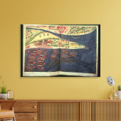 スラットの探査地図 キャンバスプリント (インサイチュ (リビング))