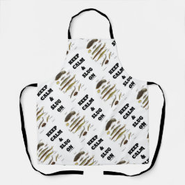 スラッ保グ・ユーモアで落ち着いてスラッグ エプロン