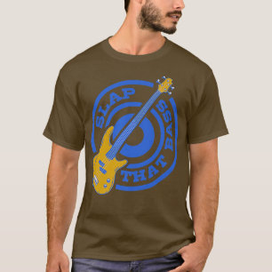 スラッ楽しむプ・ベース・ギター・ジャムセッション・スラップ・ザ・ベース Tシャツ