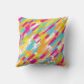 スラッ絵を描シュ16x16 クッション (裏面)