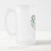 スラバウクレニグローリートゥウクライナビッグハート フロストグラスビールジョッキ (左)