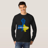 スラバウクレニ連帯 Tシャツ (正面フル)