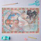 スラビア、ミュシャ 薄葉紙 (クラフト)