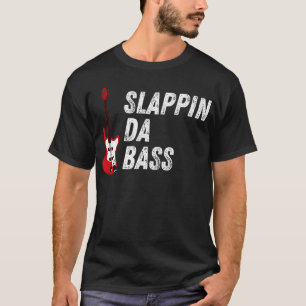 スラピンダバスプレイヤーベーシストギターミュージシャンムス Tシャツ