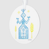 スラブの女神モクシュ オーナメント (正面)