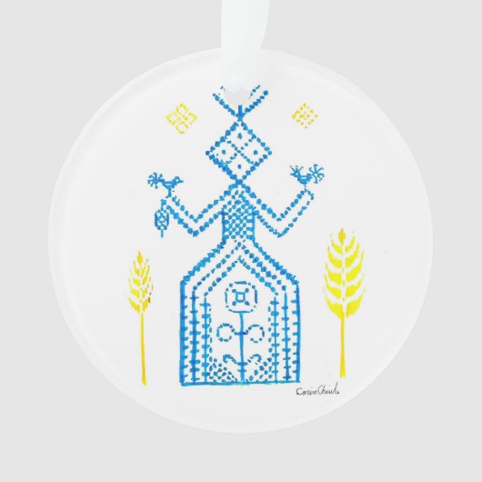 スラブの女神モクシュ オーナメント (正面)