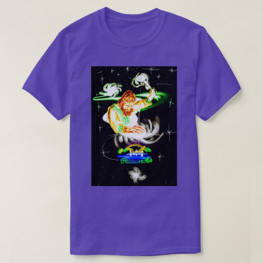 スラブの父親とクリエーターTのスバログ Tシャツ (デザイン正面)