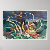 スラブヴィンテージイラストレーションの戦い ポスター (正面)