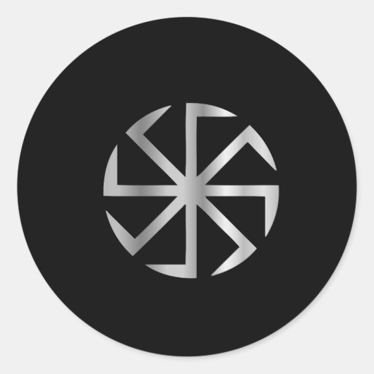 スラブ教 – コロブラットのシンボル ラウンドシール (正面)