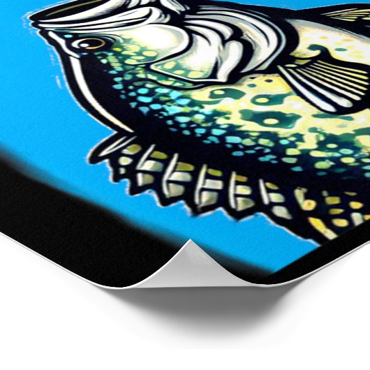 スラブ有名おもしろいなサメ映画パロディなスラブのクラッピー ポスター (角)