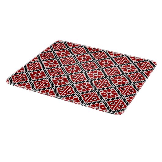 スラブ民族の刺繍, バルカン伝統 カッティングボード (角)