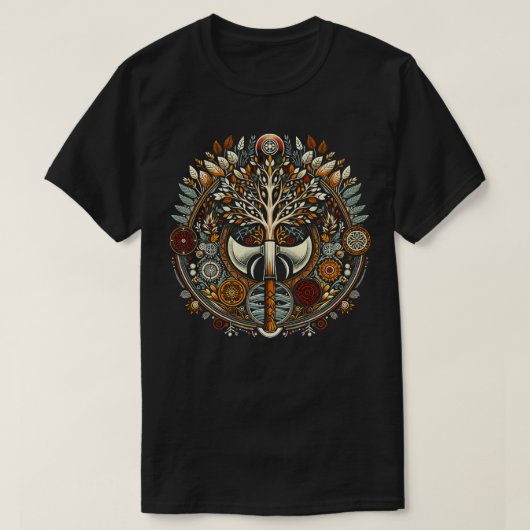 スラブ神話 Tシャツ (デザイン正面)